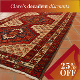 Handmade Persian Sarab wide runner - 274056