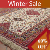 Fine handmade Persian Suzani rug - WS295587