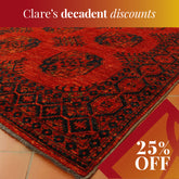 Handmade Afghan Ersari rug - 306965