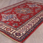 Handmade fine Afghan Kazak rug - 307024
