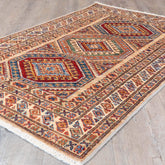 Handmade fine Afghan Kazak rug - 307892