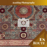 Handmade Afghan Mamluk carpet - ENR308330