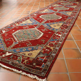 Handmade Afghan Choeb Rang runner - 308386