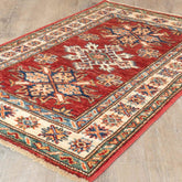 Handmade fine Afghan Kazak rug - 308489