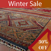 Handmade Afghan Kharjeen carpet - WS308521