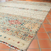Handmade extra fine Afghan Samarkand carpet - 308781