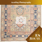 Handmade Luxury Commercial Afghan Kazak runner - ENR308796