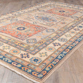 Handmade Luxury Commercial Afghan Kazak rug - 308805