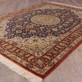 Handmade Oriental Qum wool and silk rug - 309276