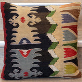 Small Handmade Turkish kilim cushion -309674-AZ