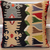 Small Handmade Turkish kilim cushion -309674-BA