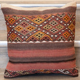 Small Handmade Turkish kilim cushion -309674-BG