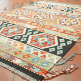Handmade Afghan tribal Kilim - 309704