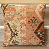 Handmade Vintage Anatolian kilim cushion - 309803q