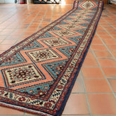 Handmade Rudbar extra long runner - 309814