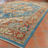 Handmade Afghan Heriz carpet - 309821