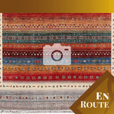 Handmade Afghan Loribaft carpet - ENR309825
