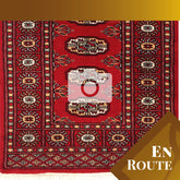 Handmade Mori Bokhara runner - ENR309915