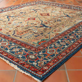 Handmade Afghan Choeb Rang square rug - 309931