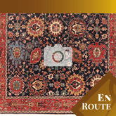 Handmade Afghan Choeb Rang carpet - ENR309934