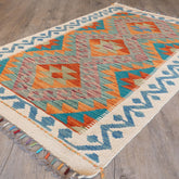 Handmade Afghan Kilim - 310359