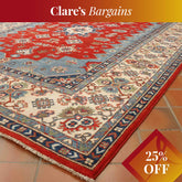 Handmade Comm Afghan Kazak rug - CB306968