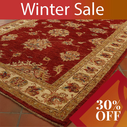 Fine handmade Afghan Ziegler rug - 26325062