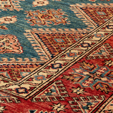 Handmade fine Afghan Kazak rug - 284932