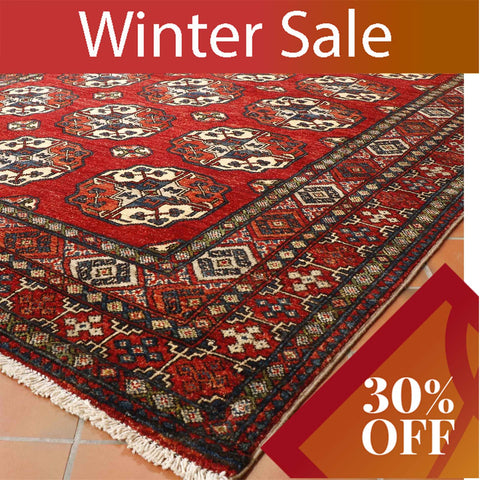 Fine handmade Oriental Qum wool and silk rug - 29525591