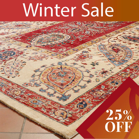 Fine handmade Afghan Aryana rug - 29525641