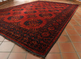 Handmade Afghan Ersari carpet - 295851
