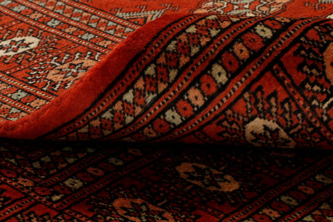 Handmade Pakistan Bokhara rug - 306374