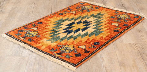 Handmade Afghan Chobi mat - 306683