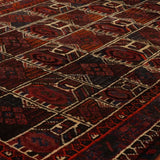 Handmade Persian Bonat rug - 306726