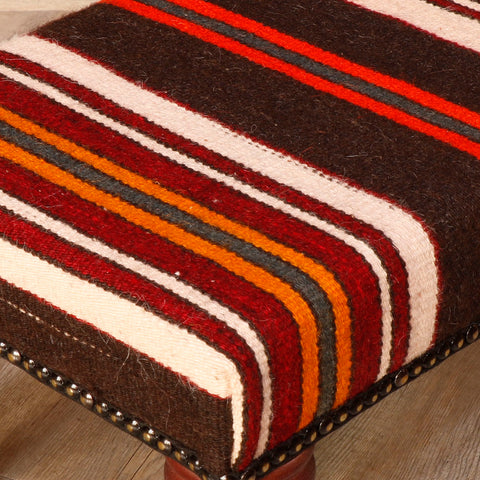 Small Turkish kilim stool - 306816