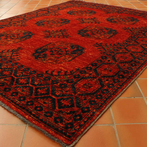 Handmade Afghan Ersari rug - 306965