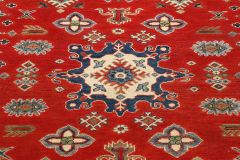 Handmade Comm Afghan Kazak rug - 306968