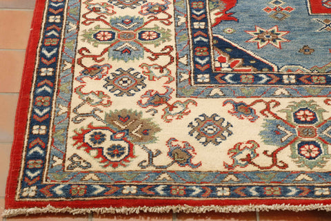 Handmade Comm Afghan Kazak rug - 306968