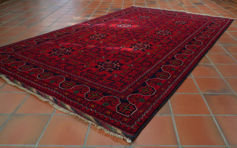 Handmade Afghan Kunduz rug - 306982