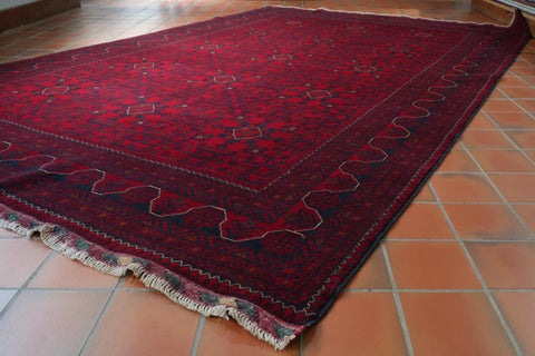 Handmade Afghan Kunduz carpet - 306984