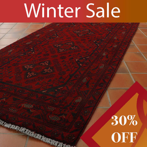 Handmade Afghan Khal Mohammadi runner - WS307048