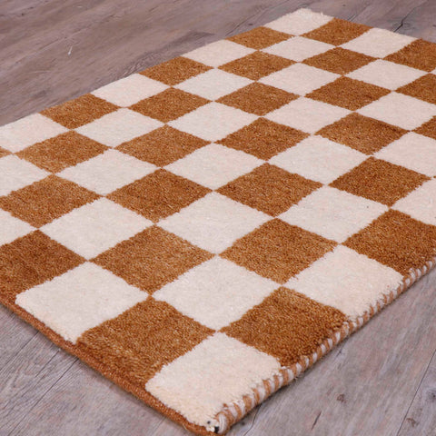 Handmade Indo Persian Gabbeh mat - 307154