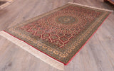 Handmade  extra fine Kashmir silk rug - 307282
