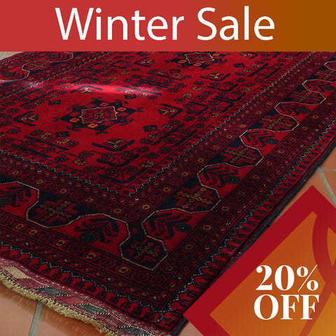 Handmade fine Afghan Kunduz rug - 30725430