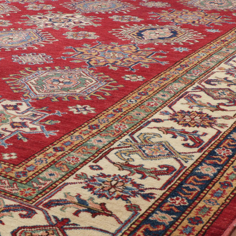 Fine handmade Afghan Kazak carpet - 307444