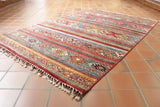 Handmade Afghan Kharjeen rug - 307498