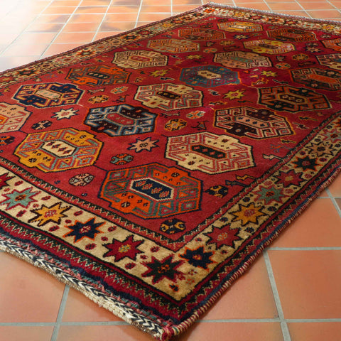 Handmade Persian Qashqai rug - 307625