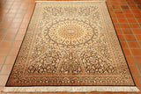 Extra fine handmade Persian Qum silk rug - 307655