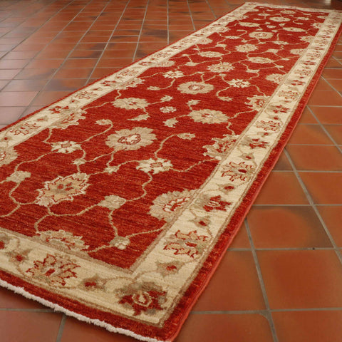 Handmade Afghan Ziegler runner - 307670