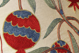 Handmade Uzbek Suzani Silk Cushion - 307746-10